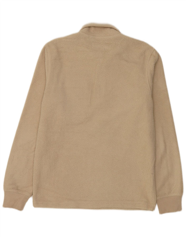 Jack & Jones Fleece Jumper med lynlås til mænd Medium Beige Polyester