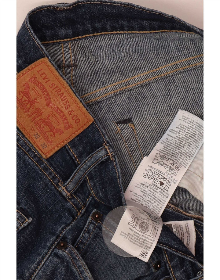 Levi's Herre 511 Slim Jeans W32 L32 Blå Bomuld