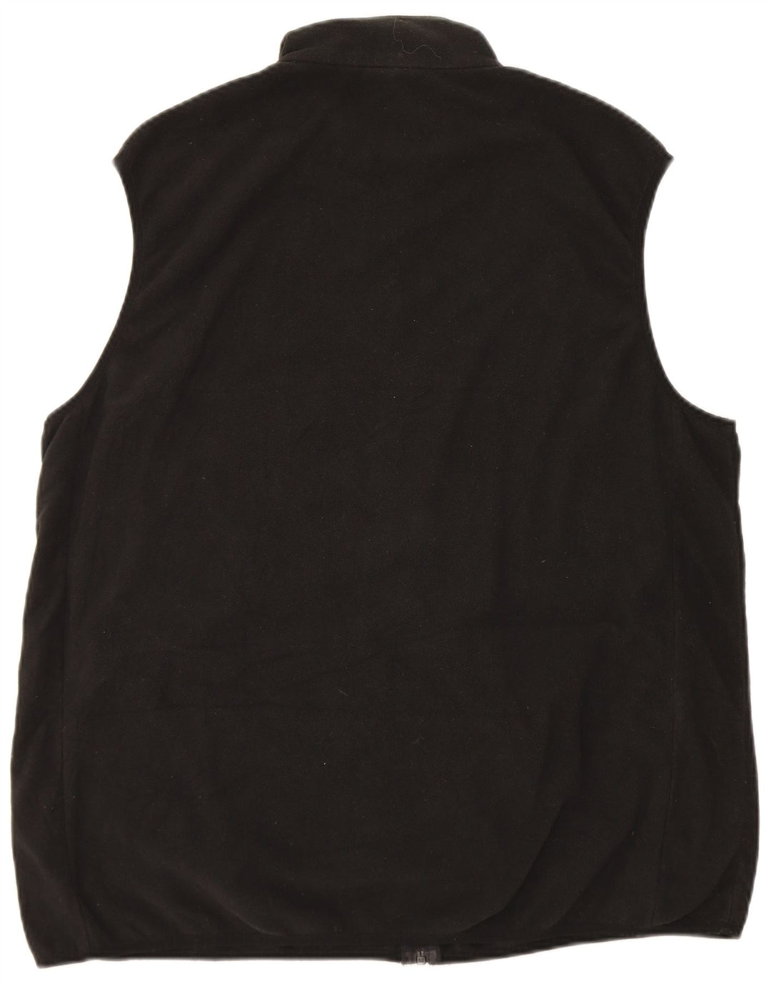 Marks & Spencer Herre Fleece Gilet UK 44 2XL Sort Polyester