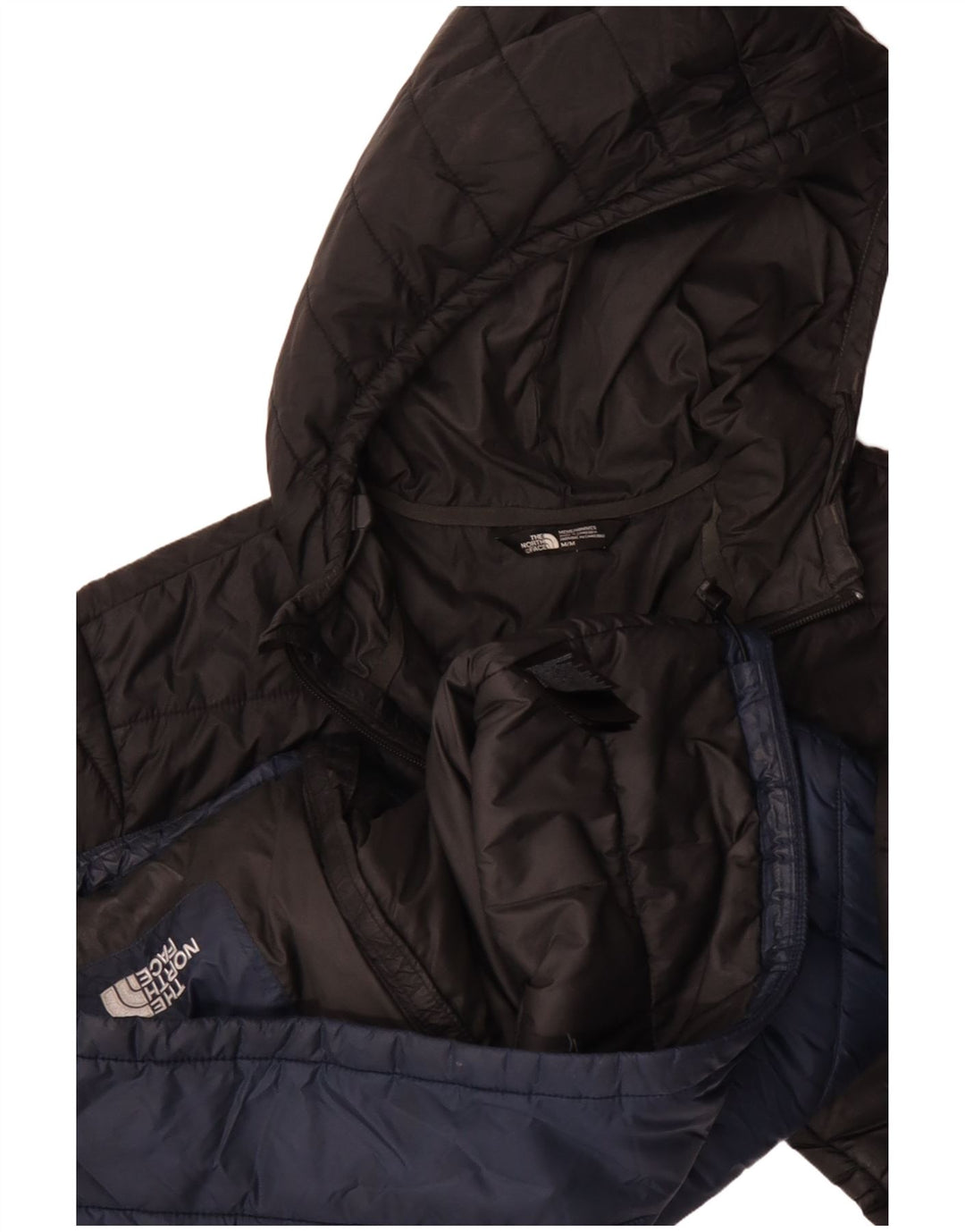 The North Face Herre hættepolstret jakke UK 38 Medium Sort Polyester