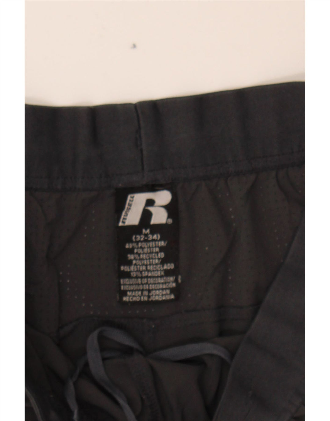 RUSSELL ATHLETIC Mens Sport Shorts Medium Grey Polyester Vintage Russell Athletic and Second-Hand Russell Athletic from Messina Hembry 