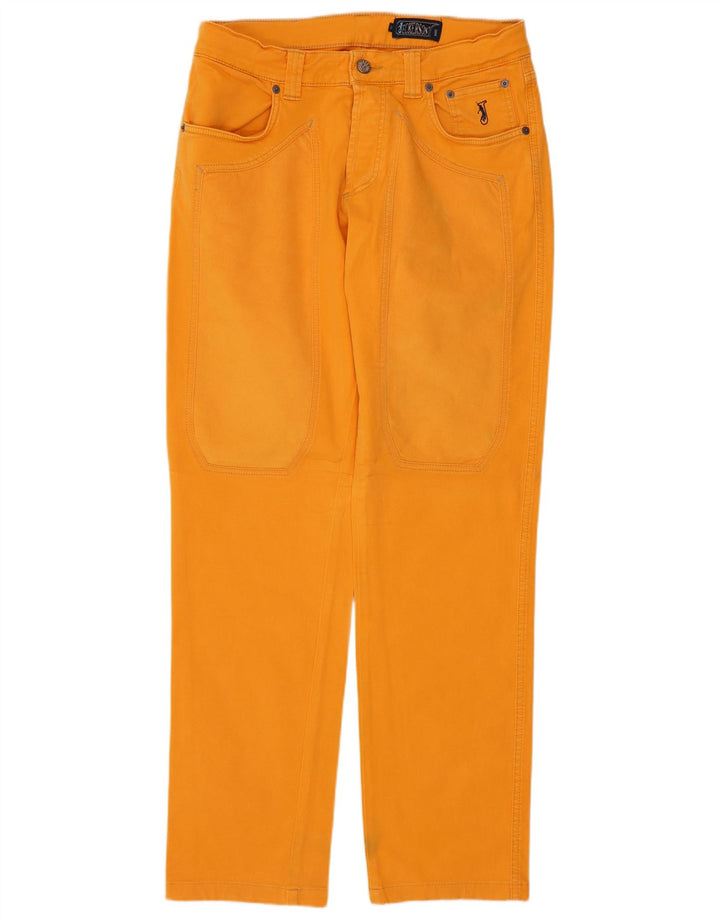 Jeckerson Straight Jeans til mænd W33 L30 Orange Bomuld