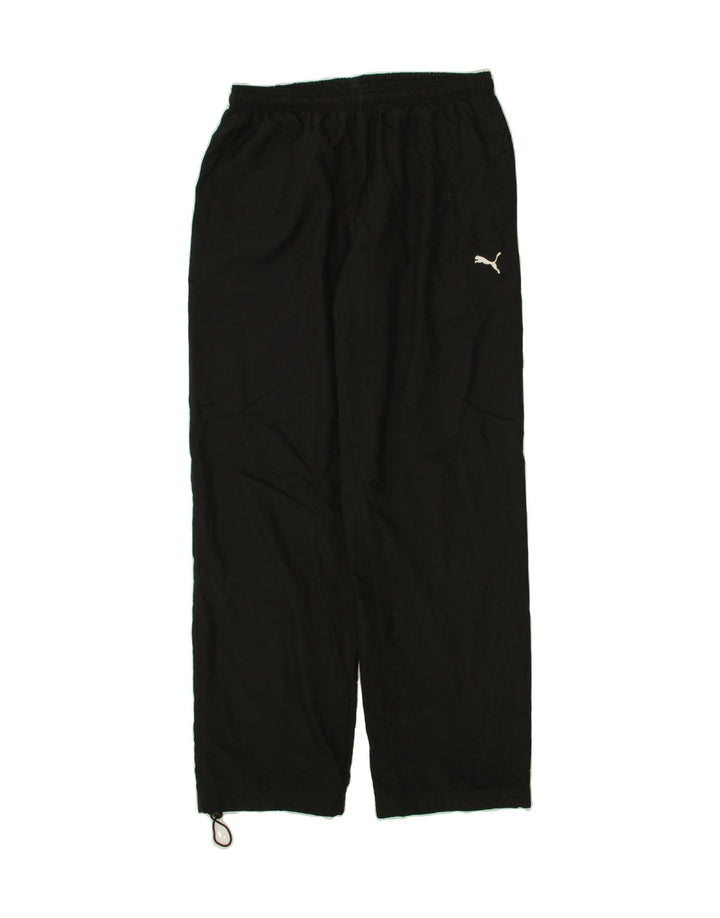 PUMA Mens Tracksuit Trousers Medium Black Polyester Vintage Puma and Second-Hand Puma from Messina Hembry 