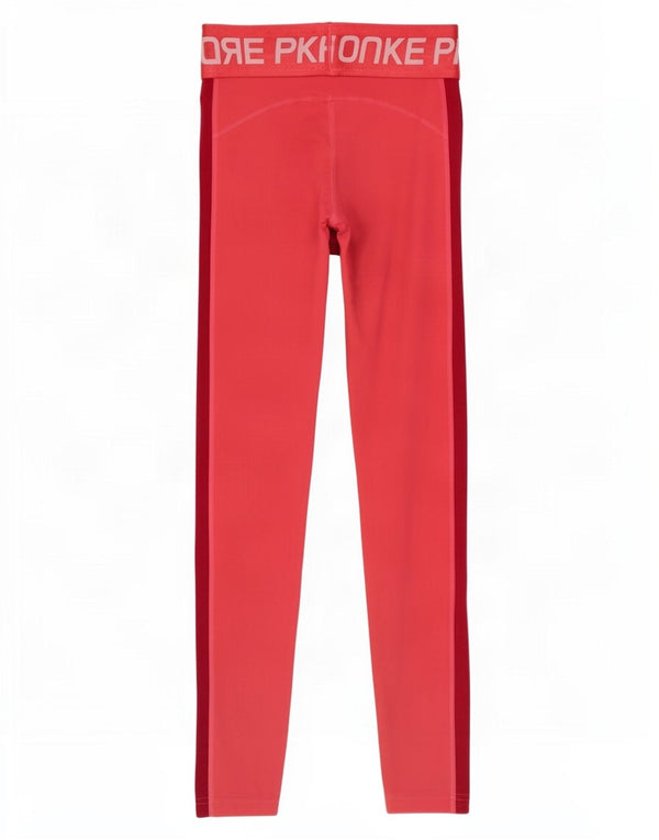 Nike piger grafiske leggings 12-13 år Large Pink Colourblock Polyester