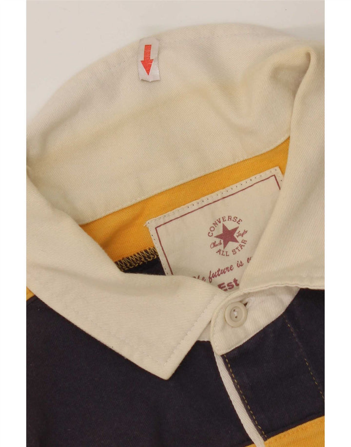 Converse Rugby poloshirt til mænd 3XL marineblå stribet