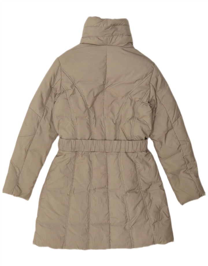Conte of Florence Polstret Frakke IT 42 Medium Beige Polyester til kvinder