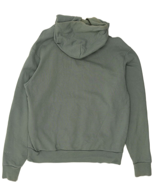 Adidas Herre Humanrace Grafisk Hoodie Jumper Stor Grøn Bomuld