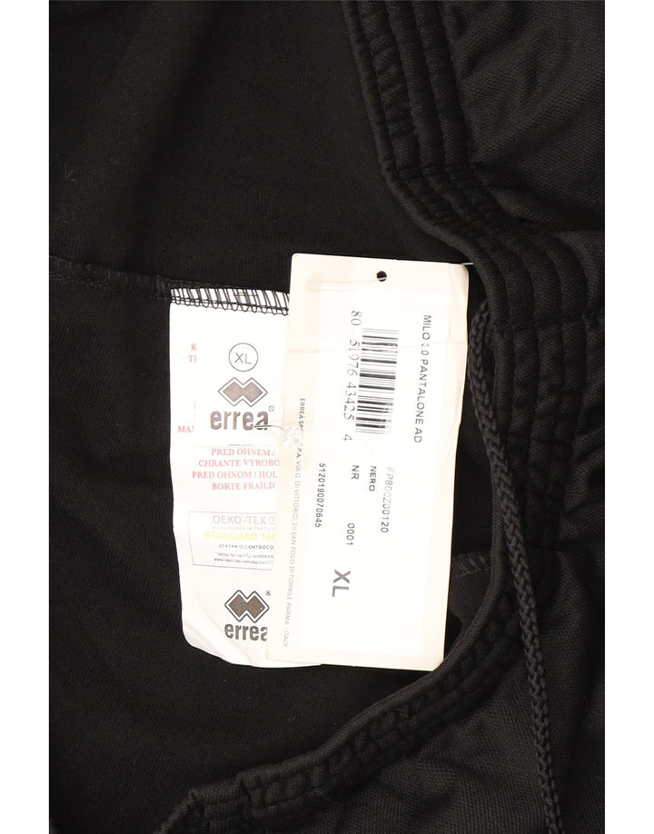 Errea Herre træningsdragt Bukser Joggers XL Sort Polyester