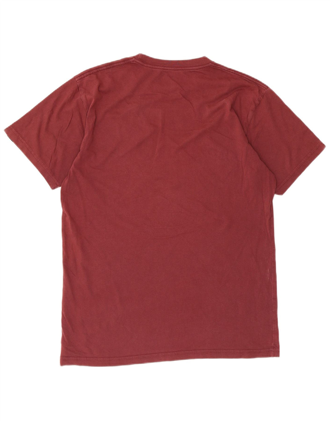 Vans Herre Classic Fit T-Shirt Top Medium Maroon Bomuld