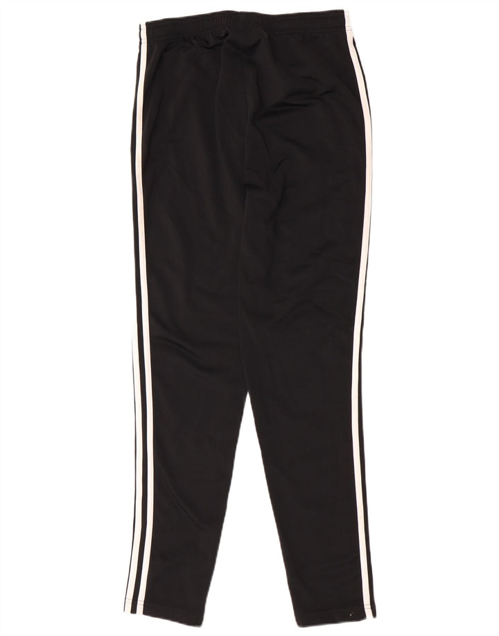 Adidas drenge Slim Fit træningsdragt bukser 13-14 år sort polyester