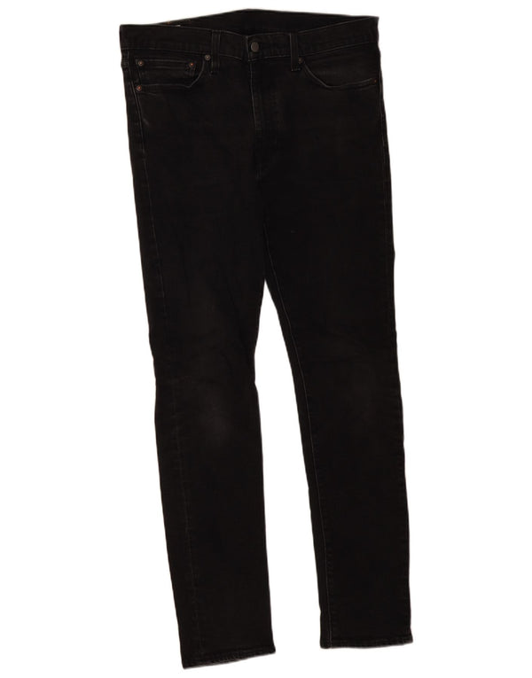 Levi's Herre 510 Skinny Jeans W34 L31 Sort Bomuld
