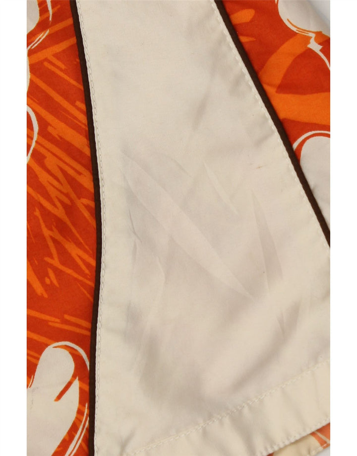 MOSSIMO Mens Swimming Shorts XL  Orange Floral Polyester Vintage Mossimo and Second-Hand Mossimo from Messina Hembry 