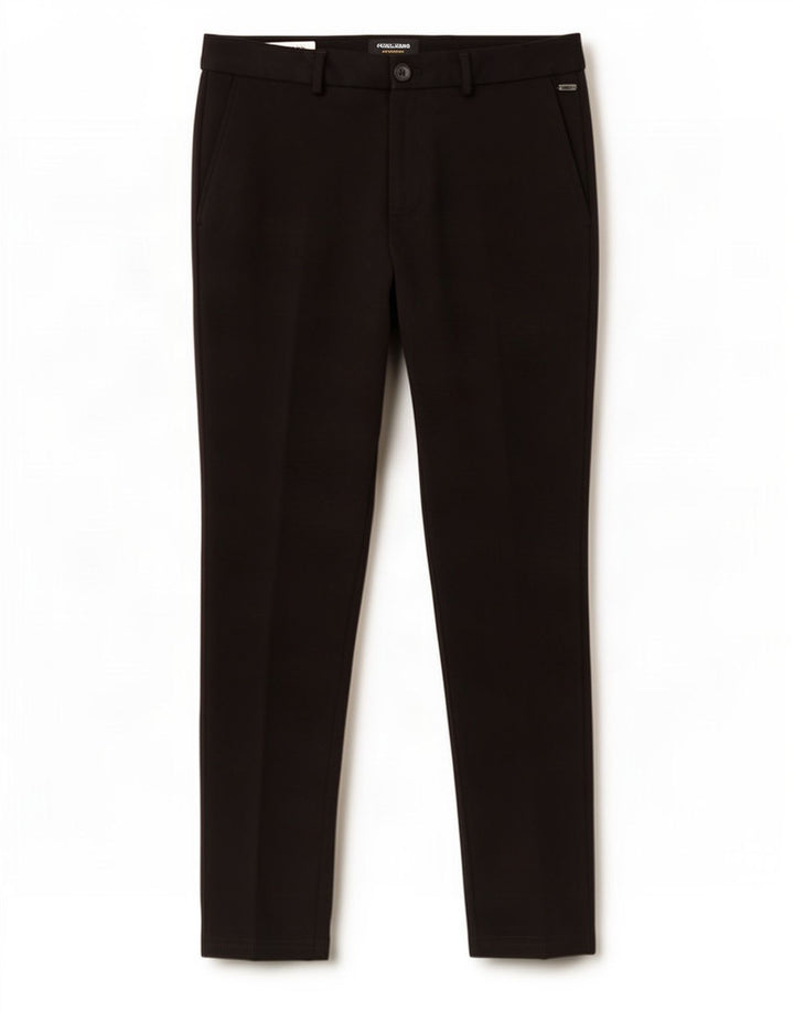 Jack & Jones Herre Marco Slim Chino Bukser W30 L30 Sort Polyester