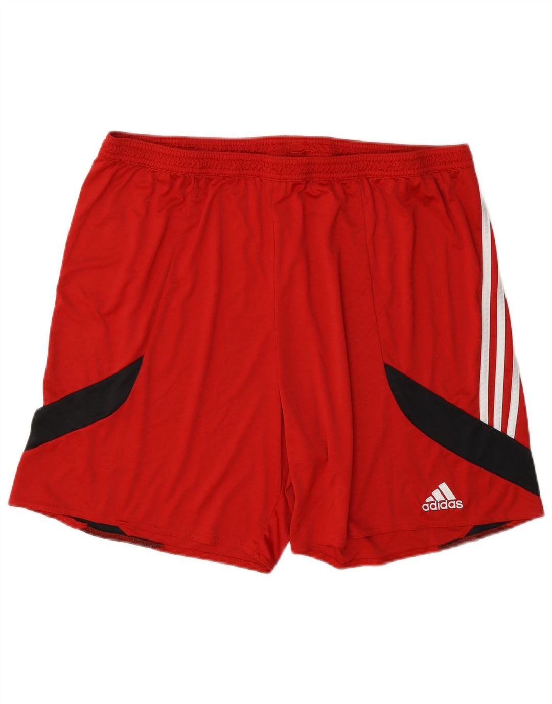Adidas Herre Climalite Sport Shorts 2XL Rød Colourblock Polyester