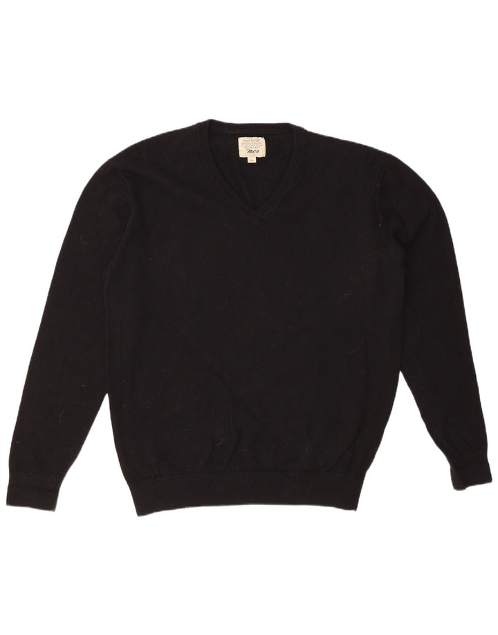 MARLBORO CLASSICS Herre V-hals sweater XL sort uld