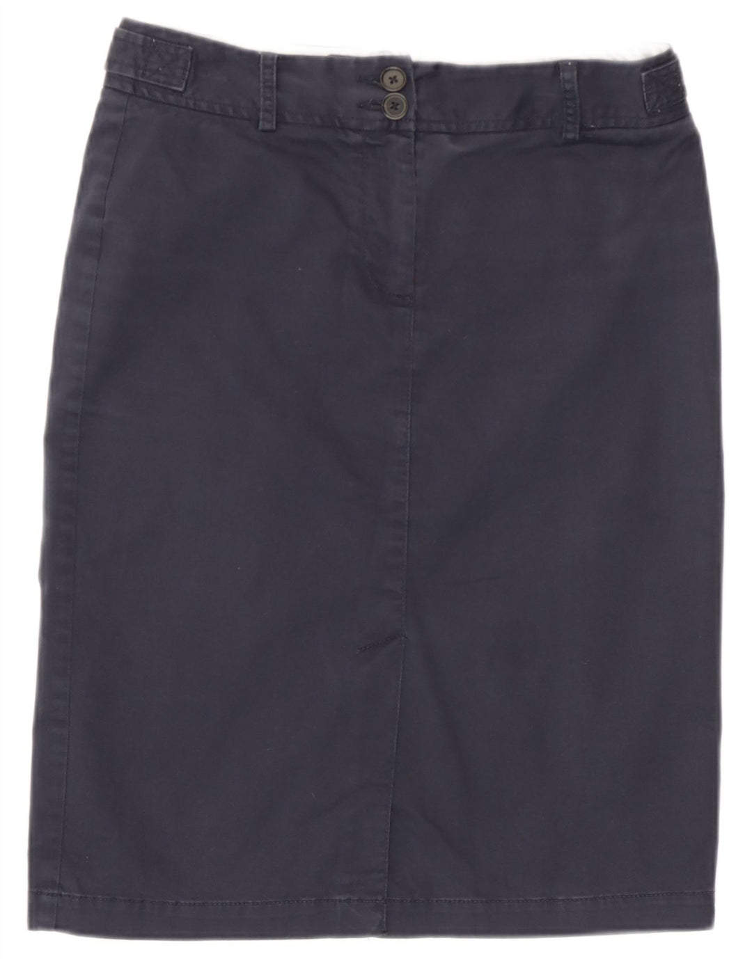 Tommy Hilfiger Dame Midi Nederdel US 6 Medium W30 Navy Blue