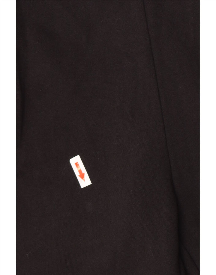 Adidas Træningsdragtsbukser til kvinder UK 12/14 Medium Sort Bomuld