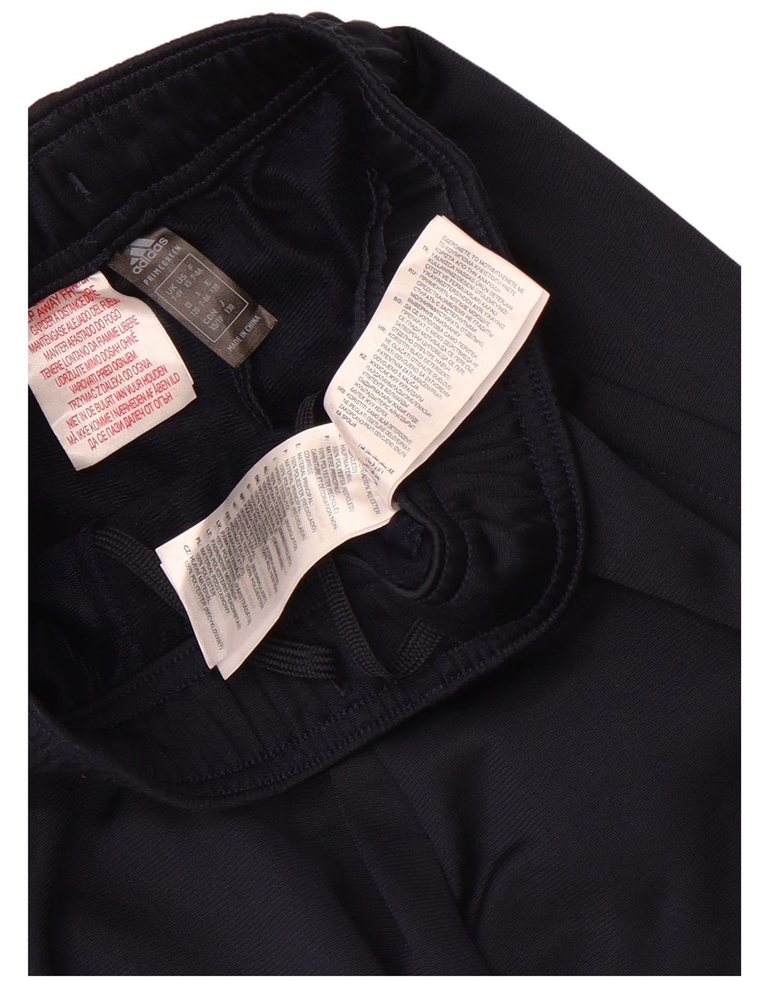 Adidas Træningsdragtsbukser til drenge 7-8 år Marineblå polyester