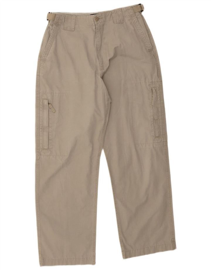 Marks & Spencer Herre Blue Harbor Tapered Cargo Bukser W34 L31 Grå