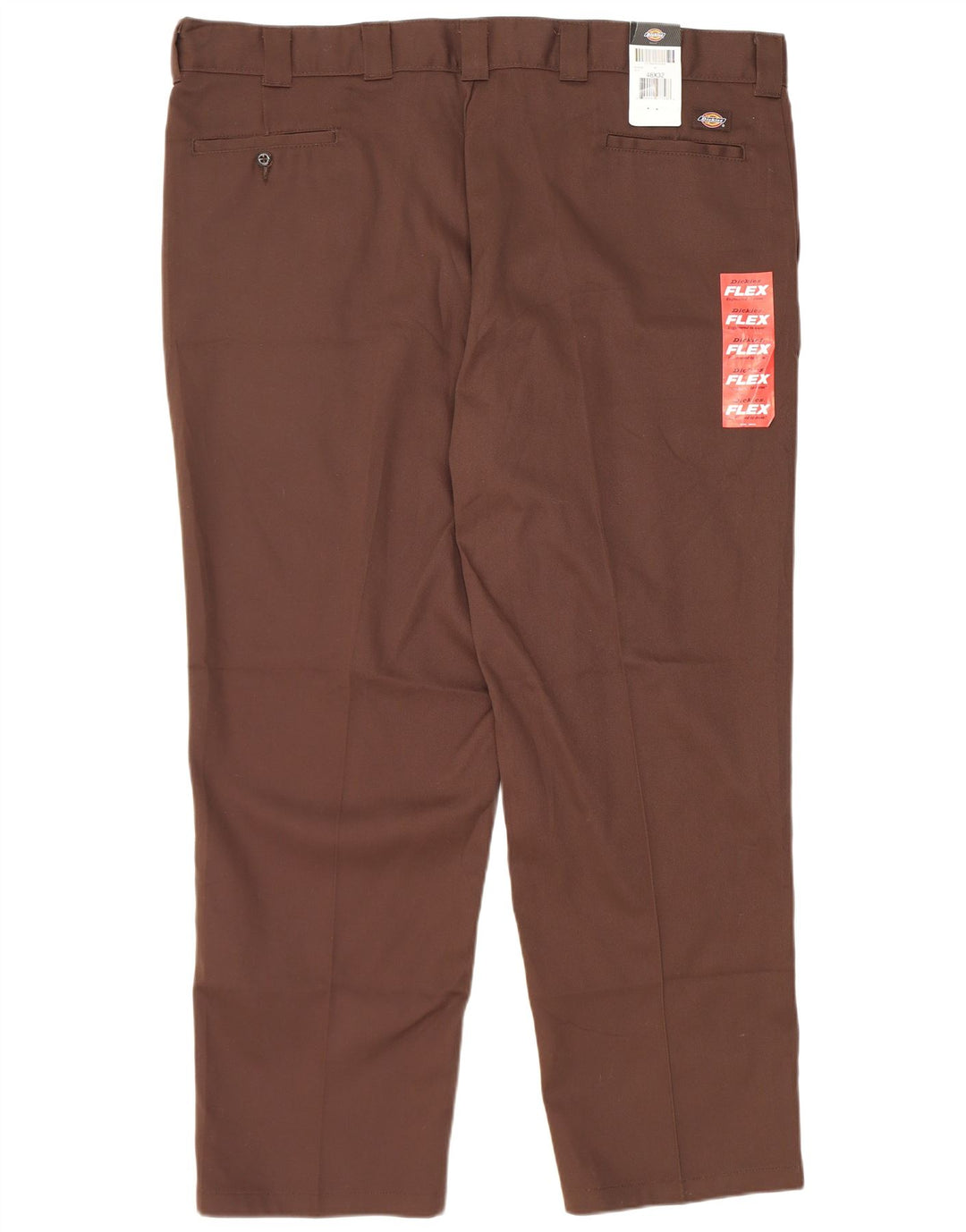 Dickies Herre Lige Original Fit Chino Bukser W48 L32 Brun Polyester