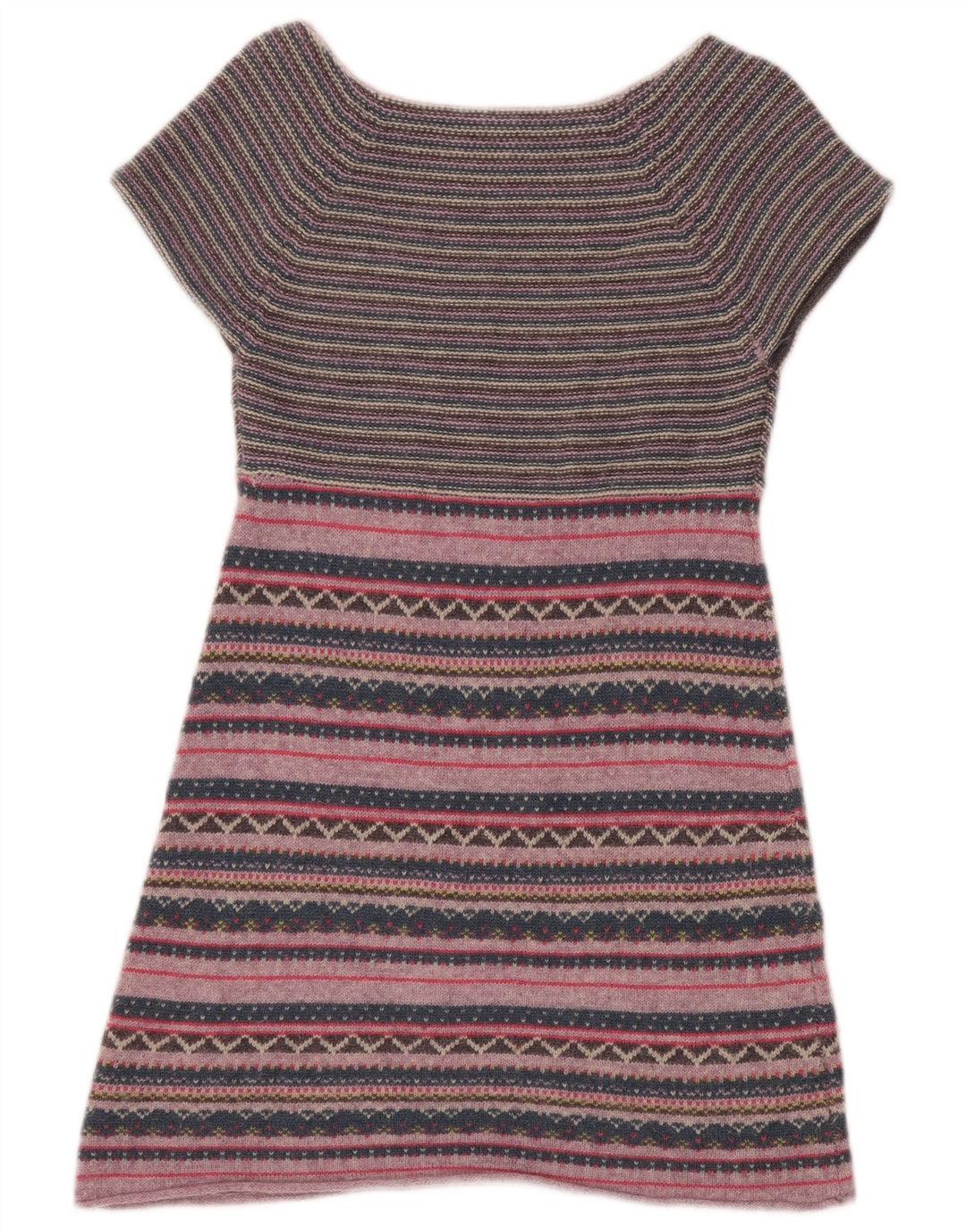 White Stuff Dame Jumper Dress UK 8 Small Multicolored Striped