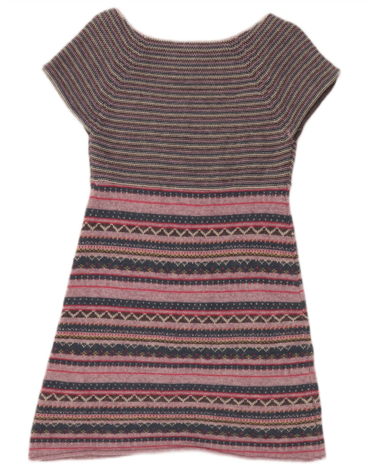 White Stuff Dame Jumper Dress UK 8 Small Multicolored Striped
