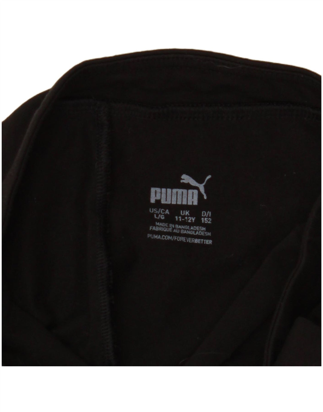 PUMA Grafiske Leggings til piger 11-12 år Sort