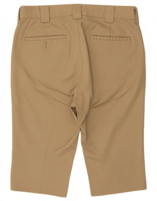 Dickies Herre Slim Chino Shorts W31 Medium Beige Polyester