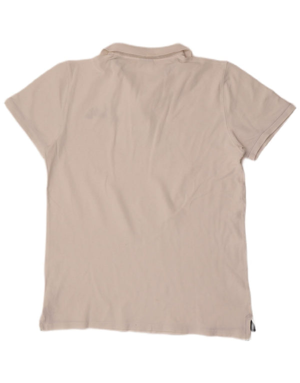 Fred Mello Herre Polo Shirt 2XL Hvid Bomuld