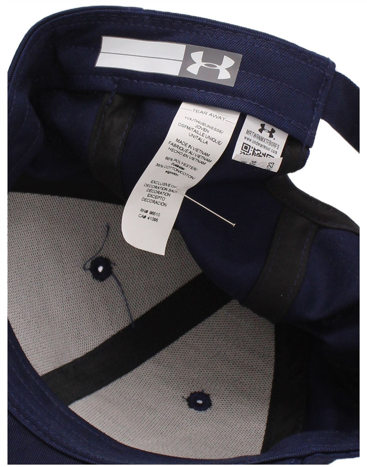 Under Armour Boys grafisk baseballkasket One Size Navyblå polyestersport