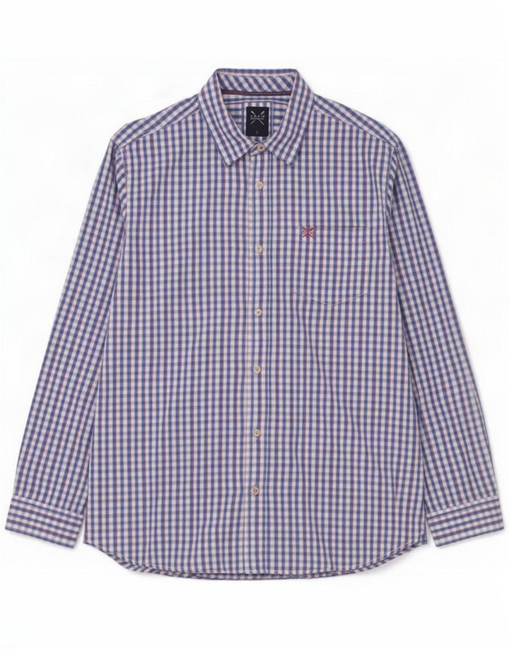 Crew Clothing Herre Slim Fit Shirt Large Blue Gingham