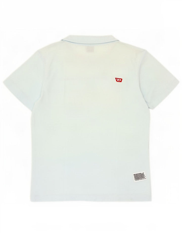 Diesel Herre T-Shirt Top Medium Blå Bomuld