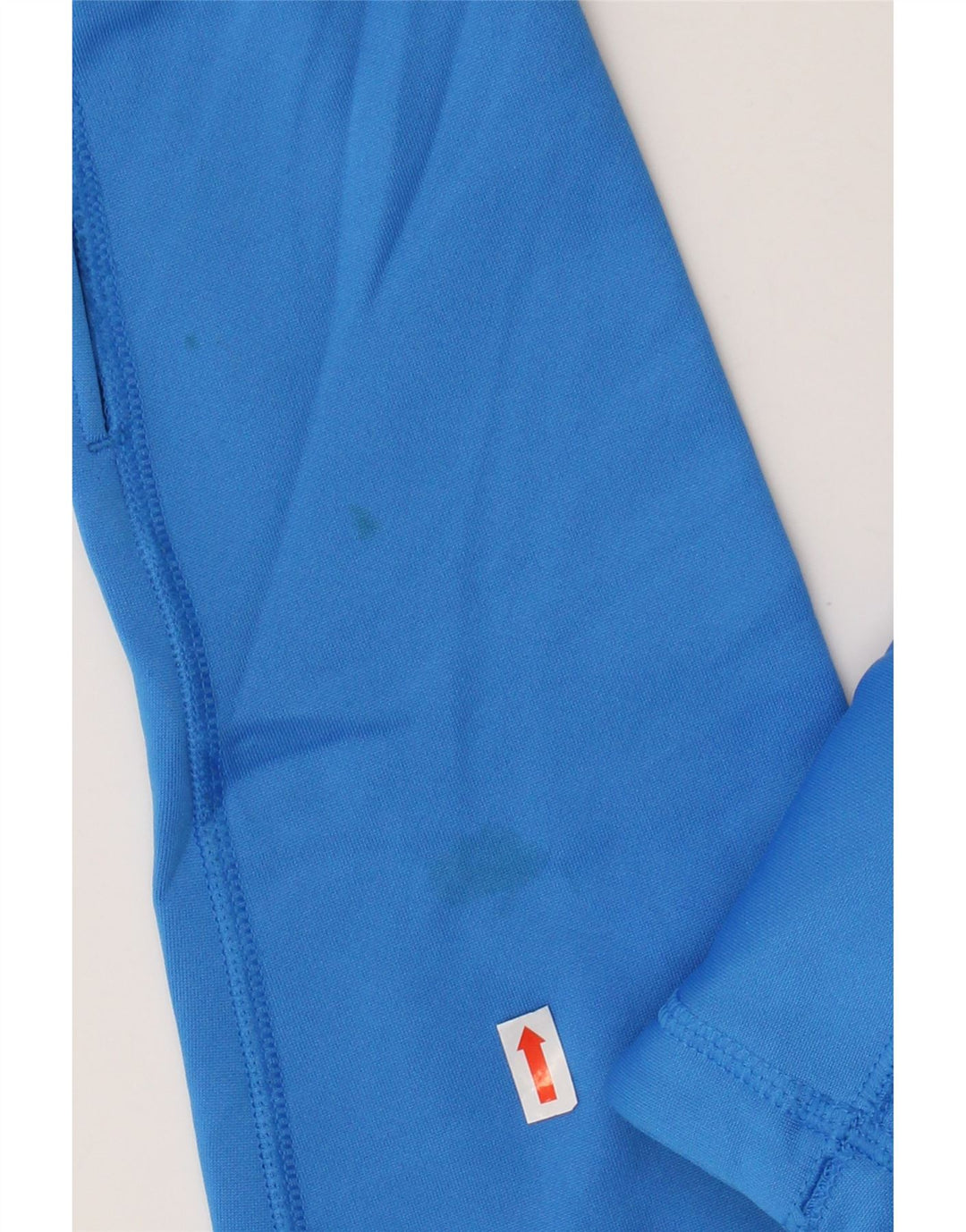 NIKE grafisk hættetrøje til kvinder UK 14 Medium Blue Polyester