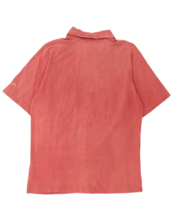 Wrangler Mens Short Sleeve Shirt Medium Red