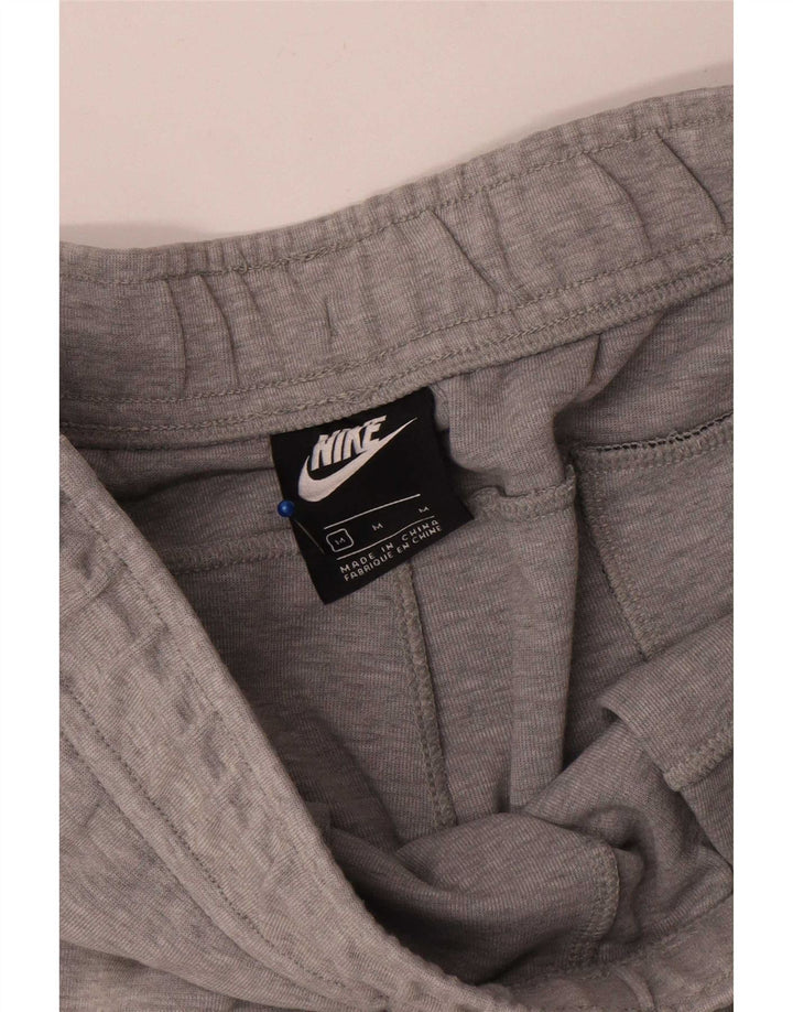 Nike Sportshorts til mænd, mellemgrå flækket bomuld