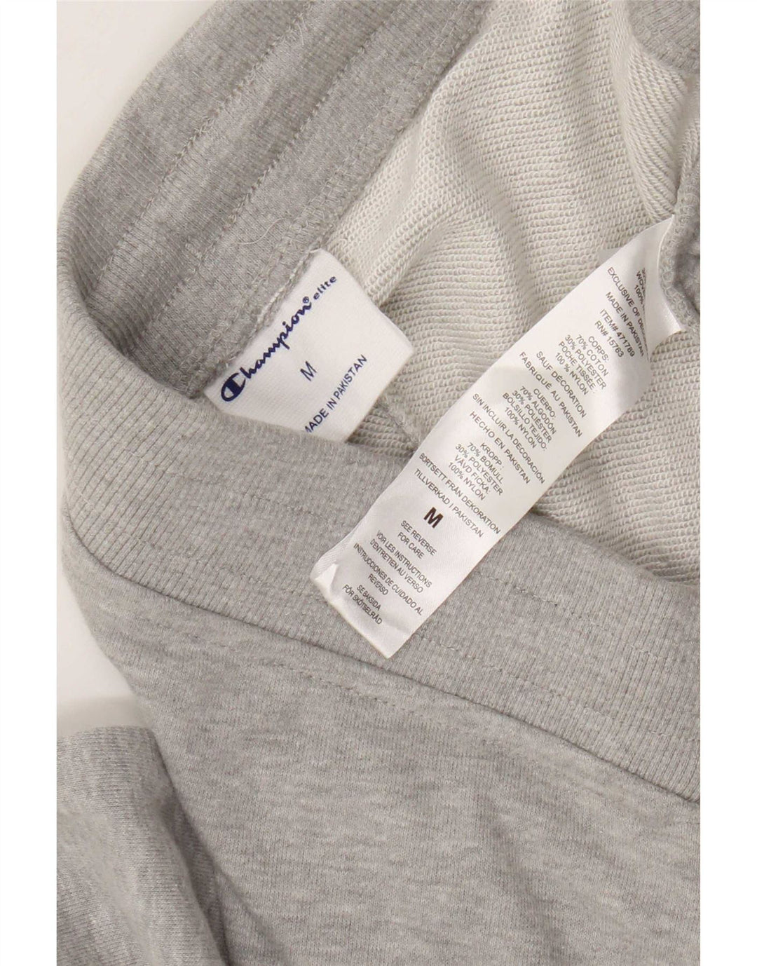 Champion Herre Cargo træningsdragt Bukser Joggers Medium Grey Flecked Bomuld