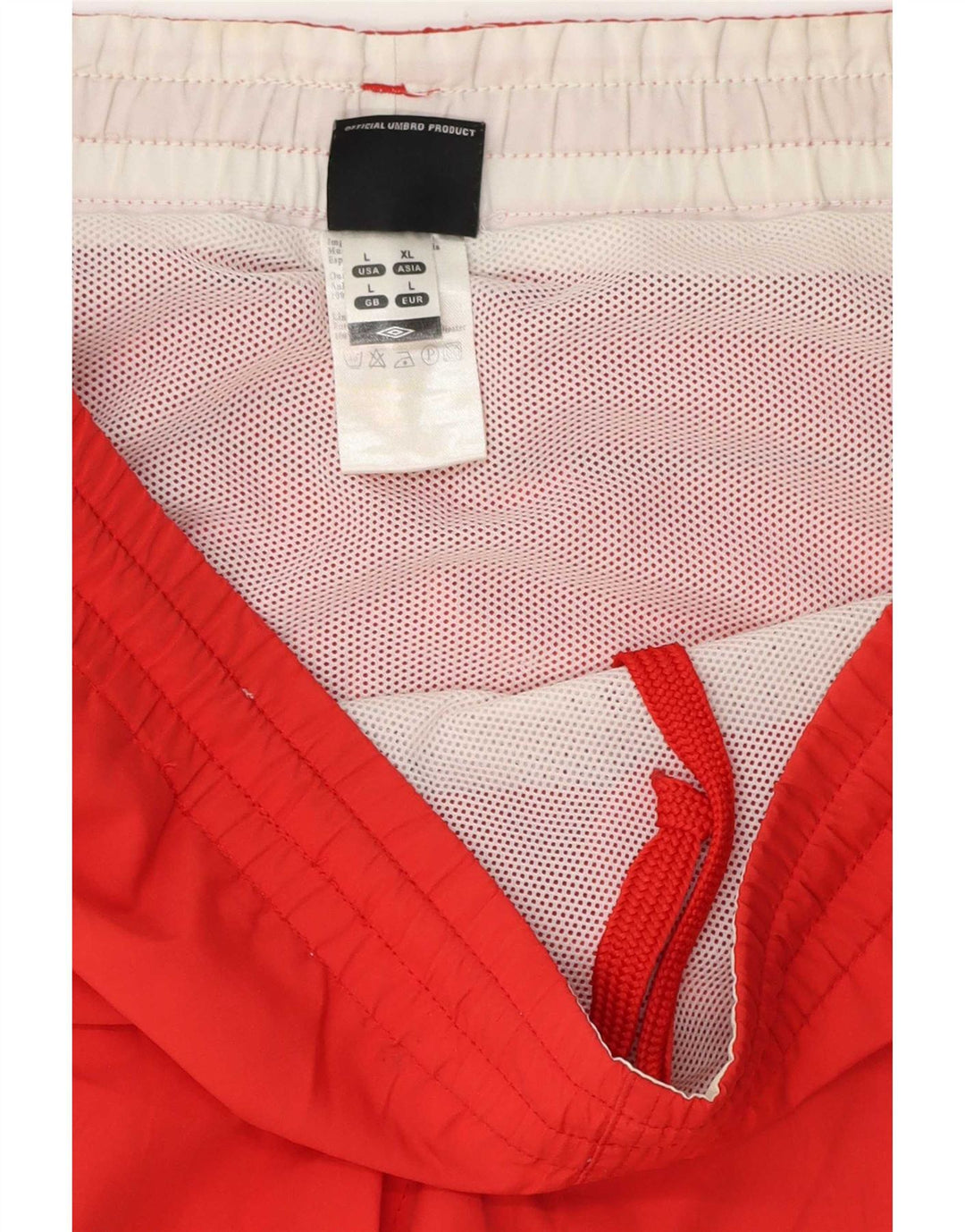Umbro Herre badeshorts Stor Rød Polyester