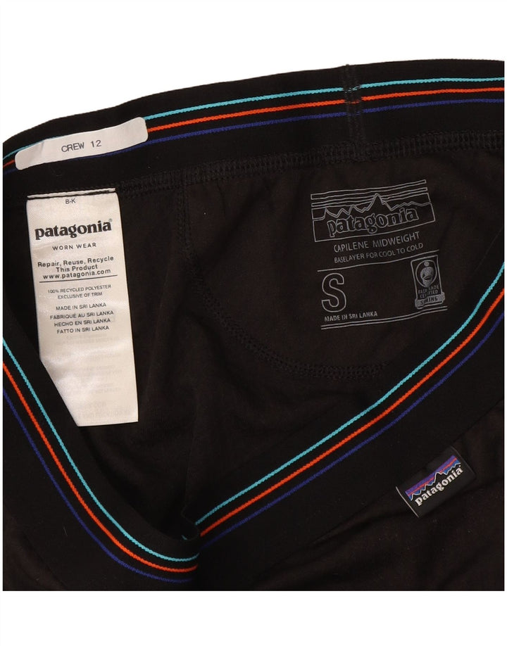 Patagonia Herre Leggings Lille sort polyester