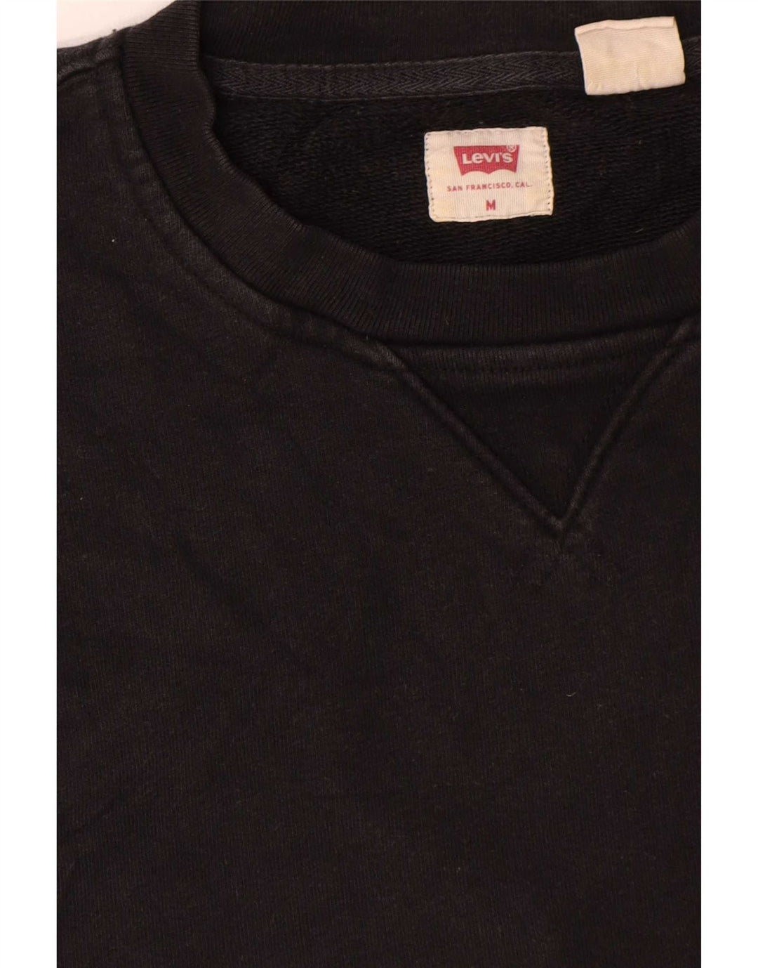 Levi's Sweatshirt til mænd mellem sort bomuld