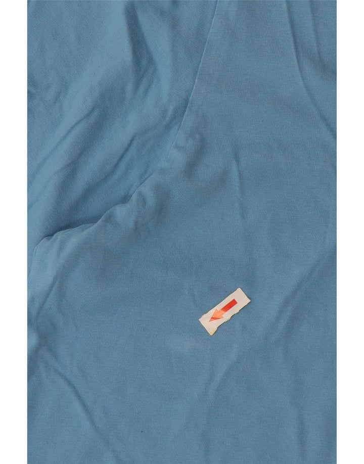Adidas Herre T-Shirt Top Stor Blå Bomuld