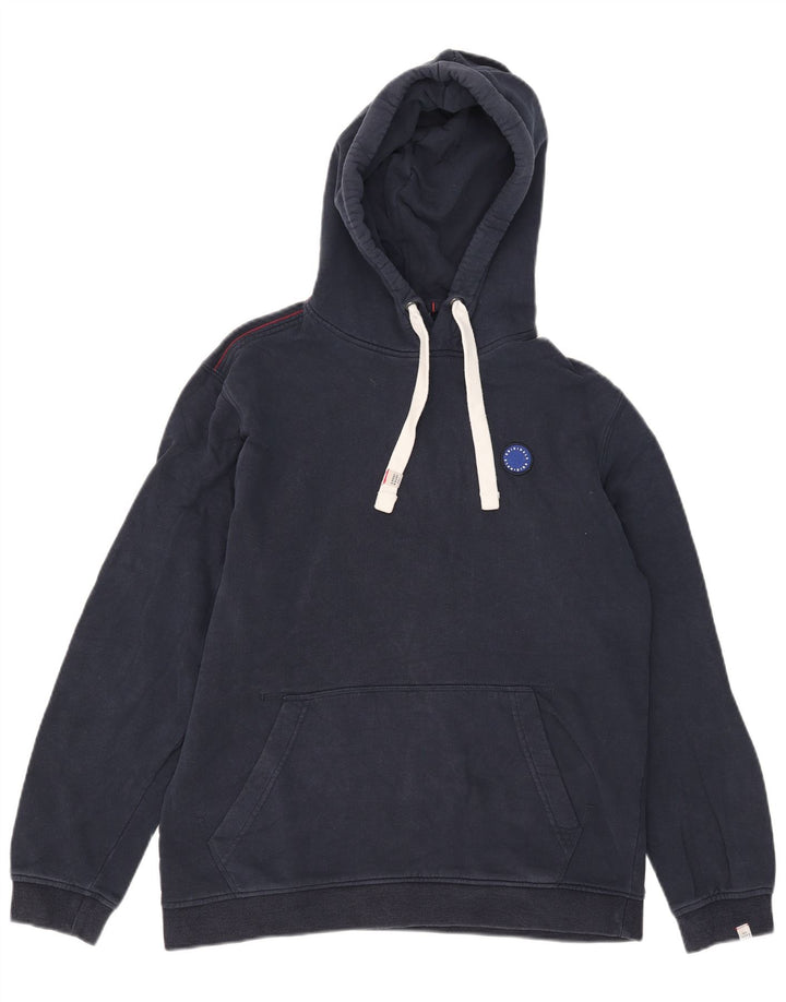 Jack & Jones Herre hættetrøje Jumper Stor marineblå bomuld