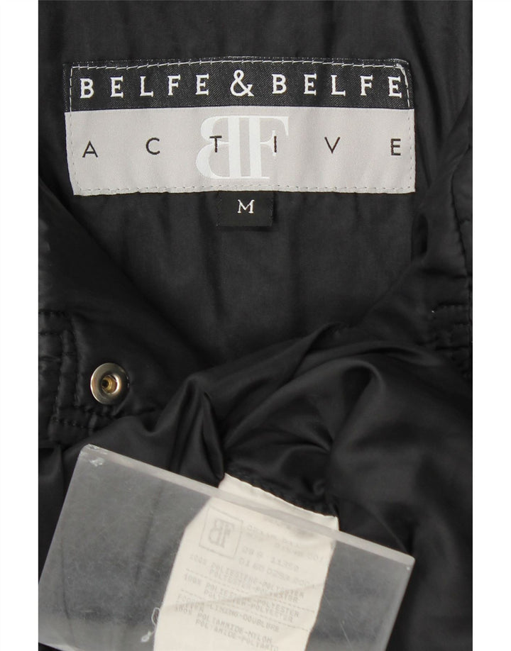 BELFE & BELFE Quiltet jakke til kvinder UK 14 Medium Sort Polyester
