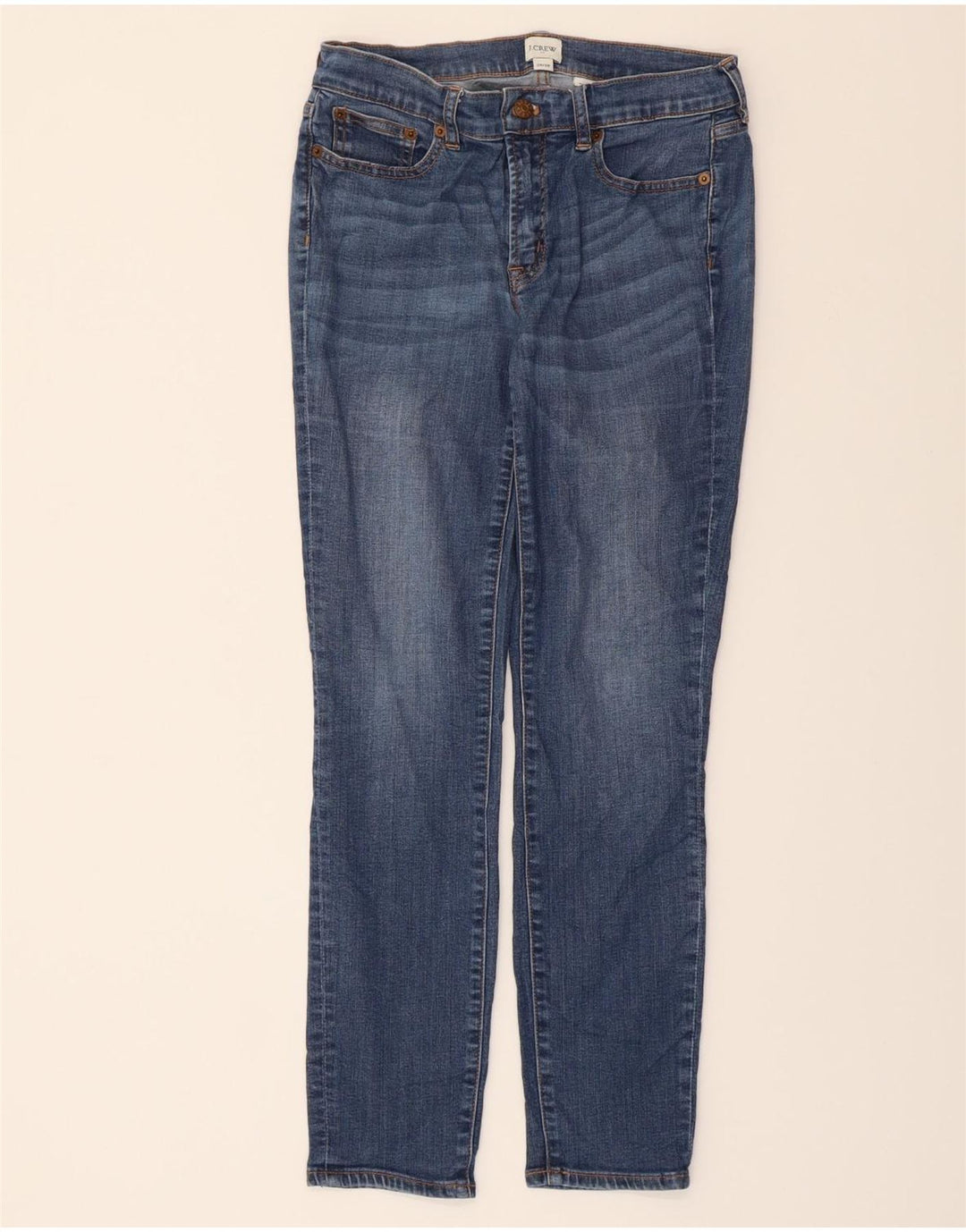 J. CREW Womens Skinny Jeans W28 L28 Blue Cotton Vintage J. Crew and Second-Hand J. Crew from Messina Hembry 