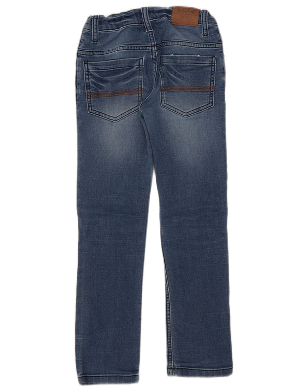 Timberland Girls Slim Jeans 7-8 år W20 L22 Blå Bomuld
