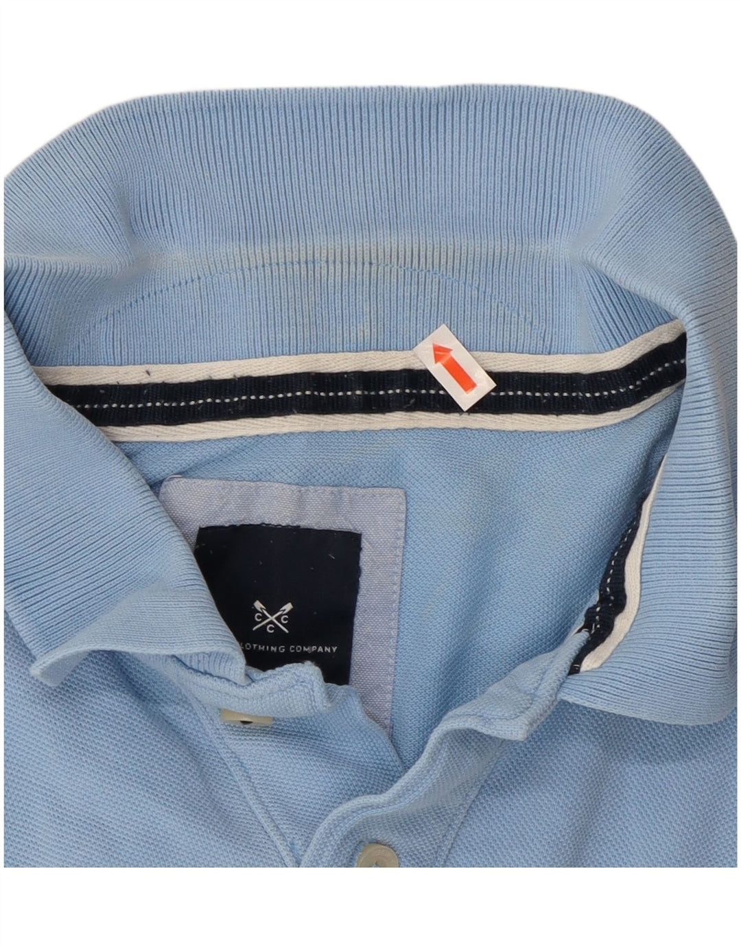 Besætningstøj Herre poloshirt Stor blå bomuld
