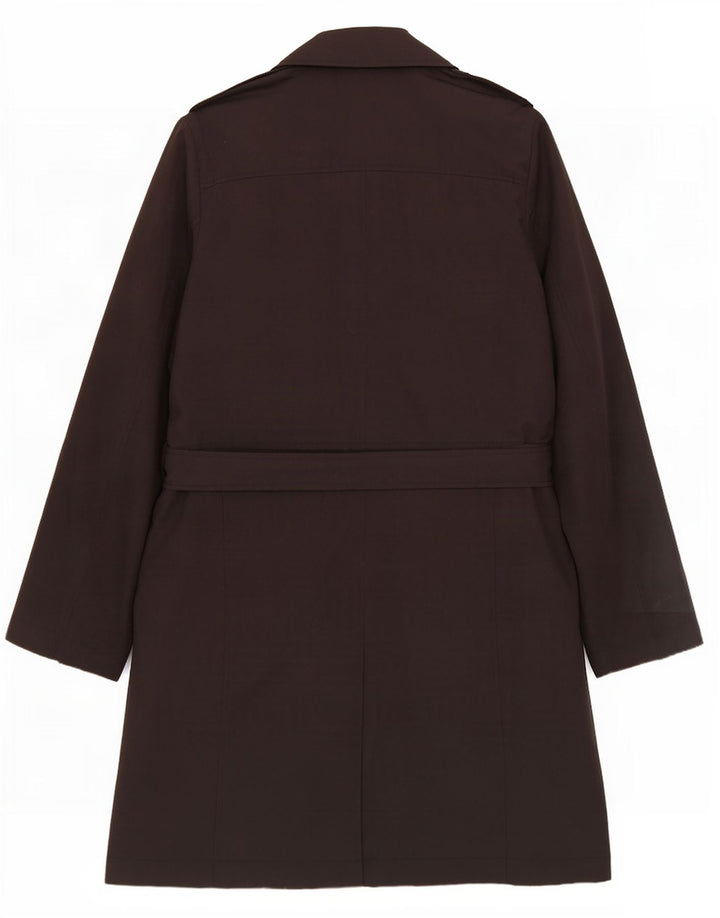 Marks & Spencer Trench Coat til kvinder UK 22 3XL Sort Polyester