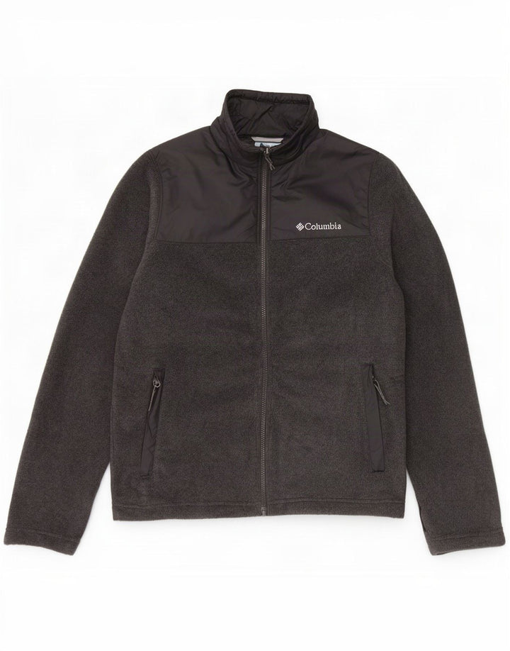 Columbia Herre Fleecejakke UK 34 XS Grå Polyester