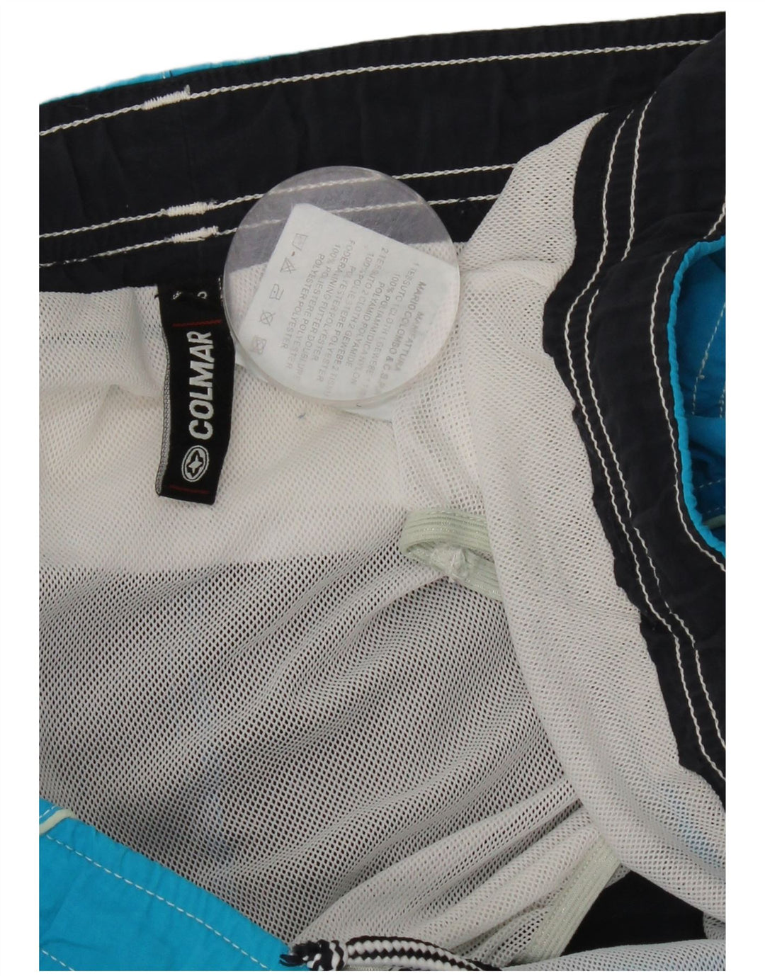 Colmar Svømmeshorts til kvinder IT 48 XL Blå Colourblock Polyamid