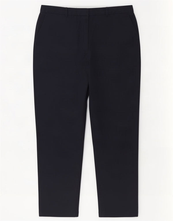 Marks & Spencer koniske Chinobukser til kvinder UK 16 Large W36 L28 Marineblå