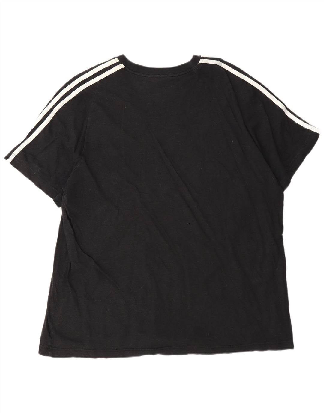 Adidas Herre T-Shirt Top 2XL Sort Bomuld